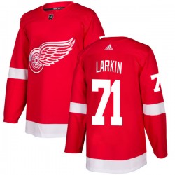 Detroit Red Wings Dylan Larkin 71 2017-18 Adidas Red NHL Jersey Authentic