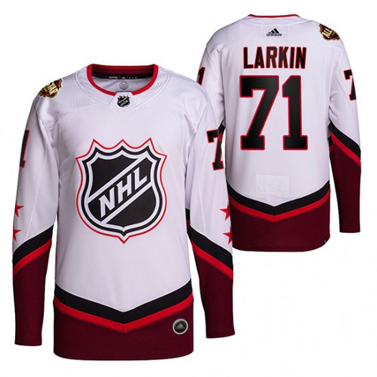 Detroit Red Wings Dylan Larkin 71 2022 All-Star White NHL Jersey Authentic