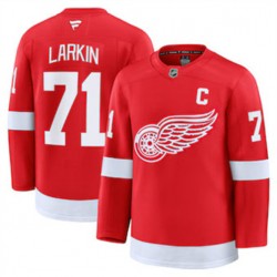 Detroit Red Wings Dylan Larkin 71 Fanatics 2024-2025 Home Red NHL Jersey Authentic