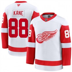 Detroit Red Wings Patrick Kane 88 Fanatics 2024-2025 Away White NHL Jersey Authentic