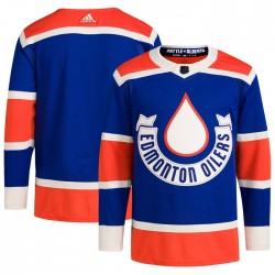 Edmonton Oilers Blank Adidas 2023 Heritage Classic Primegreen NHL Jersey Authentic
