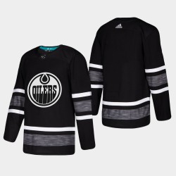 Edmonton Oilers Blank Black 2019 All-Star Adidas NHL Jersey Authentic