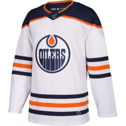 Edmonton Oilers Blank White Adidas NHL Jersey