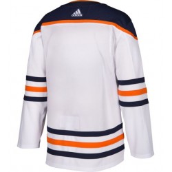 Edmonton Oilers Blank White Adidas NHL Jersey