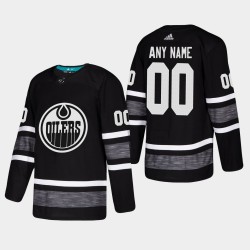 Edmonton Oilers Custom Black 2019 All-Star Adidas NHL Jersey Authentic
