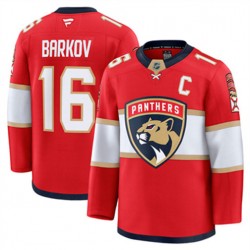 Florida Panthers Aleksander Barkov 16 Fanatics 2024-2025 Home Red NHL Jersey Authentic