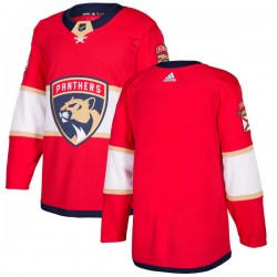 Florida Panthers Blank 2017-18 Adidas Red NHL Jersey Authentic