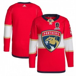 Florida Panthers Blank Adidas 2024 Stanley Cup Champions NHL Jersey Authentic