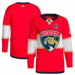 Florida Panthers Blank Adidas 2024 Stanley Cup NHL Jersey Authentic