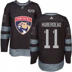 Florida Panthers Jonathan Huberdeau 11 1917-2017 100th Anniversary Adidas Black NHL Jersey Authentic
