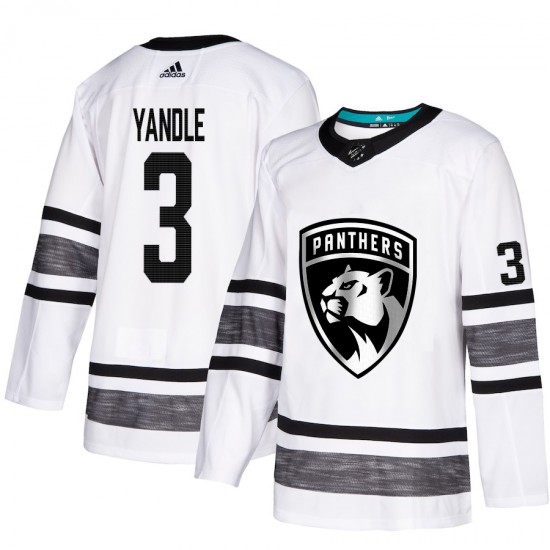 Florida Panthers Keith Yandle 3 White 2019 All-Star Adidas NHL Jersey Authentic