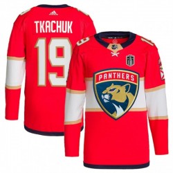 Florida Panthers Matthew Tkachuk 19 Adidas 2024 Stanley Cup NHL Jersey Authentic