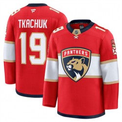 Florida Panthers Matthew Tkachuk 19 Fanatics 2024-2025 Home Red NHL Jersey Authentic