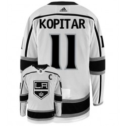 Los Angeles Kings ANZE KOPITAR 11 White Adidas NHL Jersey