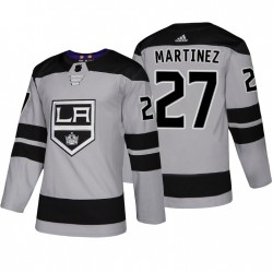 Los Angeles Kings Alec Martinez 27 Alternate Adidas Authentic 2018-19 NHL Jersey
