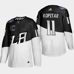Los Angeles Kings Anze Kopitar 11 Adidas 2020 Stadium Series NHL Jersey Authentic