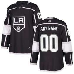 Los Angeles Kings Custom 2017-18 Adidas Black NHL Jersey Authentic