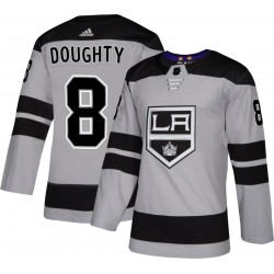 Los Angeles Kings Drew Doughty 8 Alternate Adidas Authentic 2018-19 NHL Jersey