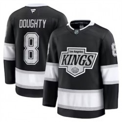Los Angeles Kings Drew Doughty 8 Fanatics 2024-2025 Home Black NHL Jersey Authentic