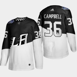 Los Angeles Kings Jack Campbell 36 Adidas 2020 Stadium Series NHL Jersey Authentic