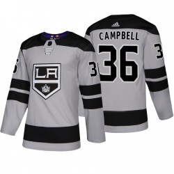 Los Angeles Kings Jack Campbell 36 Alternate Adidas Authentic 2018-19 NHL Jersey