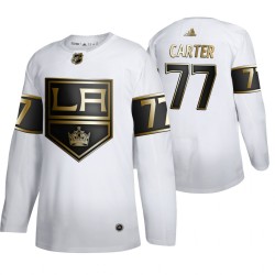 Los Angeles Kings Jeff Carter 77 Adidas 2019-20 Authentic Golden Edition White NHL Jersey