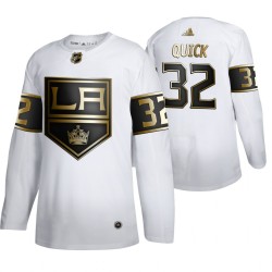 Los Angeles Kings Jonathan Quick 32 Adidas 2019-20 Authentic Golden Edition White NHL Jersey