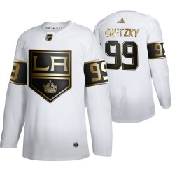 Los Angeles Kings Wayne Gretzky 99 Adidas 2019-20 Authentic Golden Edition White NHL Jersey