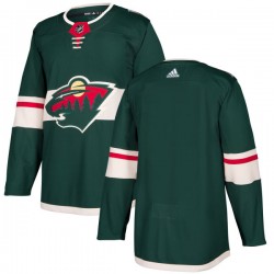 Minnesota Wild Blank 2017-18 Adidas Green NHL Jersey Authentic