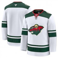 Minnesota Wild Blank Fanatics 2024-2025 Away White NHL Jersey Authentic