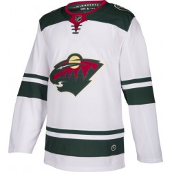 Minnesota Wild Blank White Adidas NHL Jersey