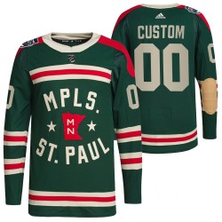 Minnesota Wild Custom 2022 Winter Classic NHL Jersey Authentic
