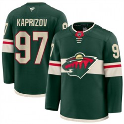 Minnesota Wild Kirill Kaprizov 97 Fanatics 2024-2025 Home NHL Jersey Authentic