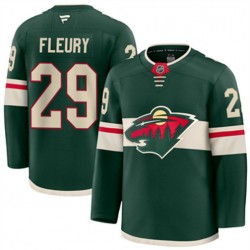 Minnesota Wild Marc-Andre Fleury 29 Fanatics 2024-2025 Home NHL Jersey Authentic