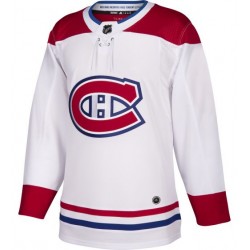 Montreal Canadiens Blank White Adidas NHL Jersey