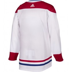 Montreal Canadiens Blank White Adidas NHL Jersey