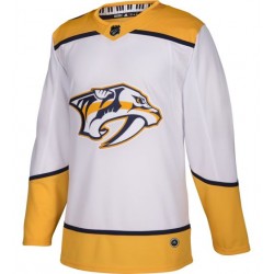 Nashville Predators Blank White Adidas NHL Jersey