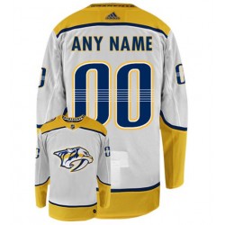 Nashville Predators Customize White Adidas NHL Jersey