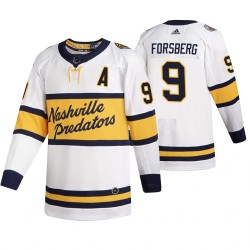 Nashville Predators Filip Forsberg 9 Adidas 2020 Winter Classic NHL Jersey Authentic