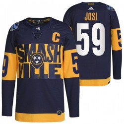 Nashville Predators Roman Josi 59 Adidas 2022 Stadium Series NHL Jersey Authentic