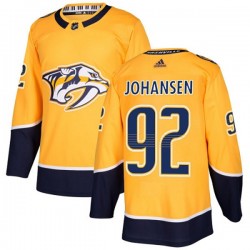 Nashville Predators Ryan Johansen 92 2017-18 Adidas Gold NHL Jersey Authentic
