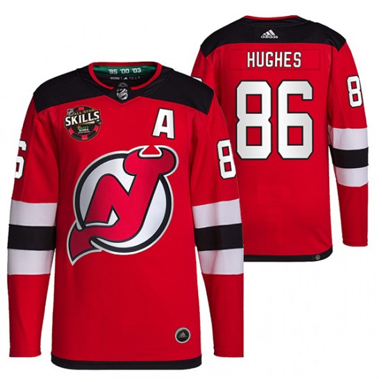 New Jersey Devils Jack Hughes 86 2022 All-Star Skills NHL Jersey Authentic