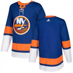 New York Islanders Blank 2017-18 Adidas Royal NHL Jersey Authentic
