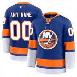 New York Islanders Custom Fanatics 2024-2025 Home NHL Jersey Authentic