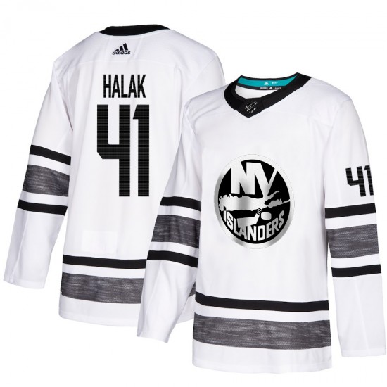 New York Islanders Jaroslav Halak 41 White 2019 All-Star Adidas NHL Jersey Authentic