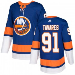 New York Islanders John Tavares 91 2017-18 Adidas Royal NHL Jersey Authentic