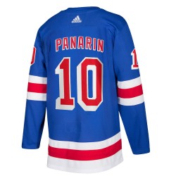 New York Rangers Artemi Panarin 10 Adidas Home Blue NHL Jersey Authentic