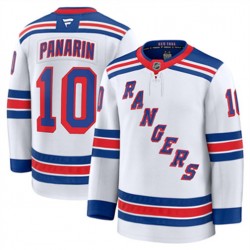 New York Rangers Artemi Panarin 10 Fanatics 2024-2025 Away White NHL Jersey Authentic