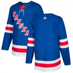 New York Rangers Blank 2017-18 Adidas Royal NHL Jersey Authentic