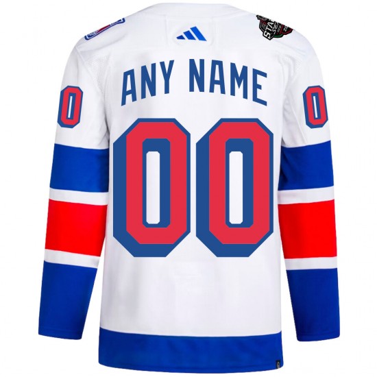 New York Rangers Custom Adidas 2024 Stadium Series NHL Jersey Authentic